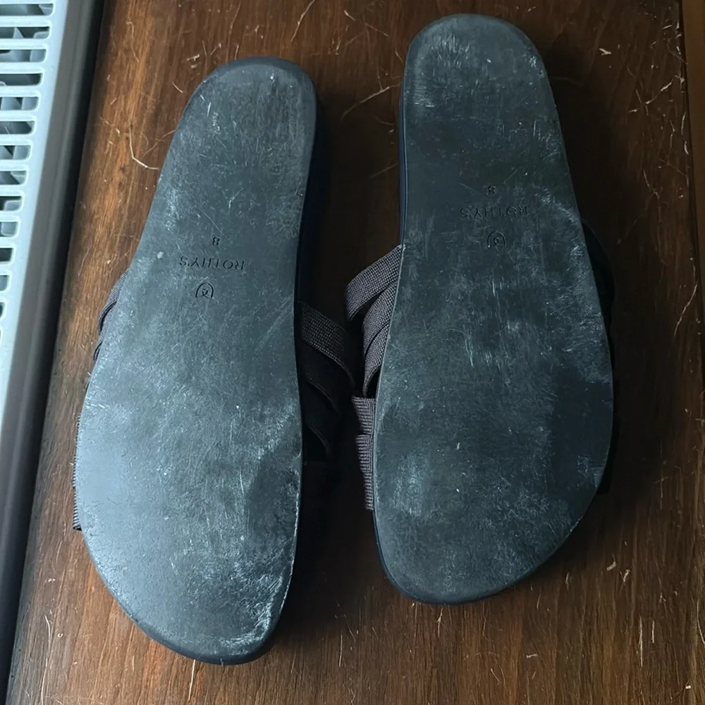 Rothy's Black Sandals - Picture 12 of 13
